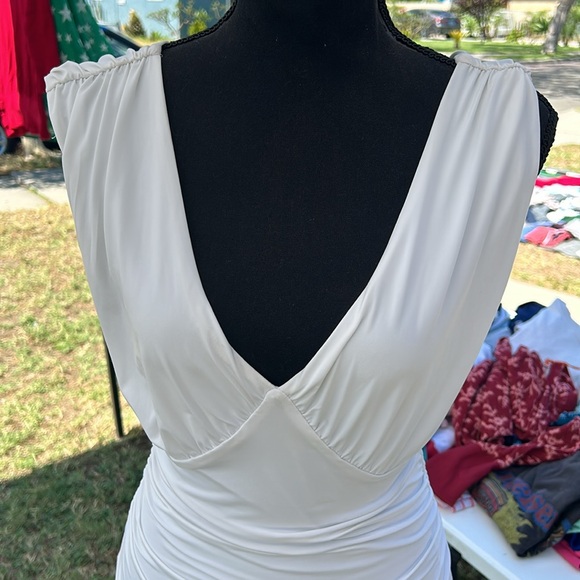 Express White bathing suit high legs - Picture 3 of 17